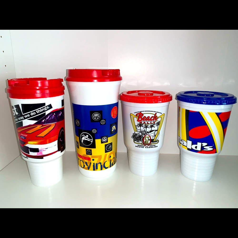 Lot of Vintage McDonald’s Cups